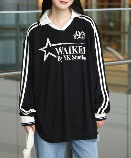 UNISEX】Wai Kei／YK studios STARロゴカラー / ユニフォーム スポーツ 