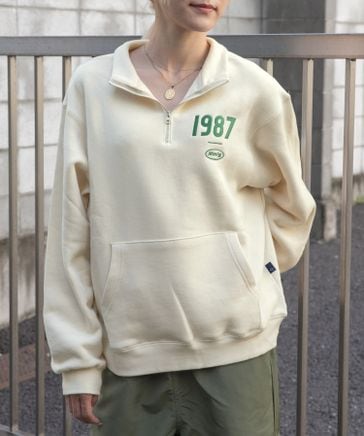 UNISEX】Mmlg／19MGハーフZIPプルオーバー(裏起毛) | [公式]エーランド