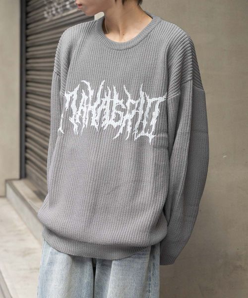 UNISEX】MAHAGRID／GOTHニット | [公式]エーランド（ALAND）通販