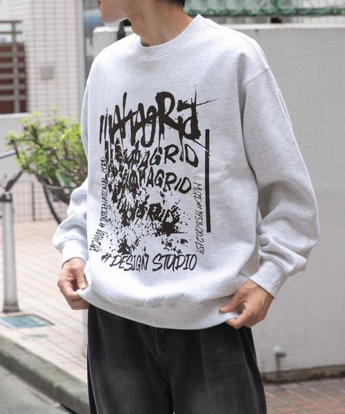 【UNISEX】MAHAGRID／CORPプルオーバー(裏起毛) | [公式