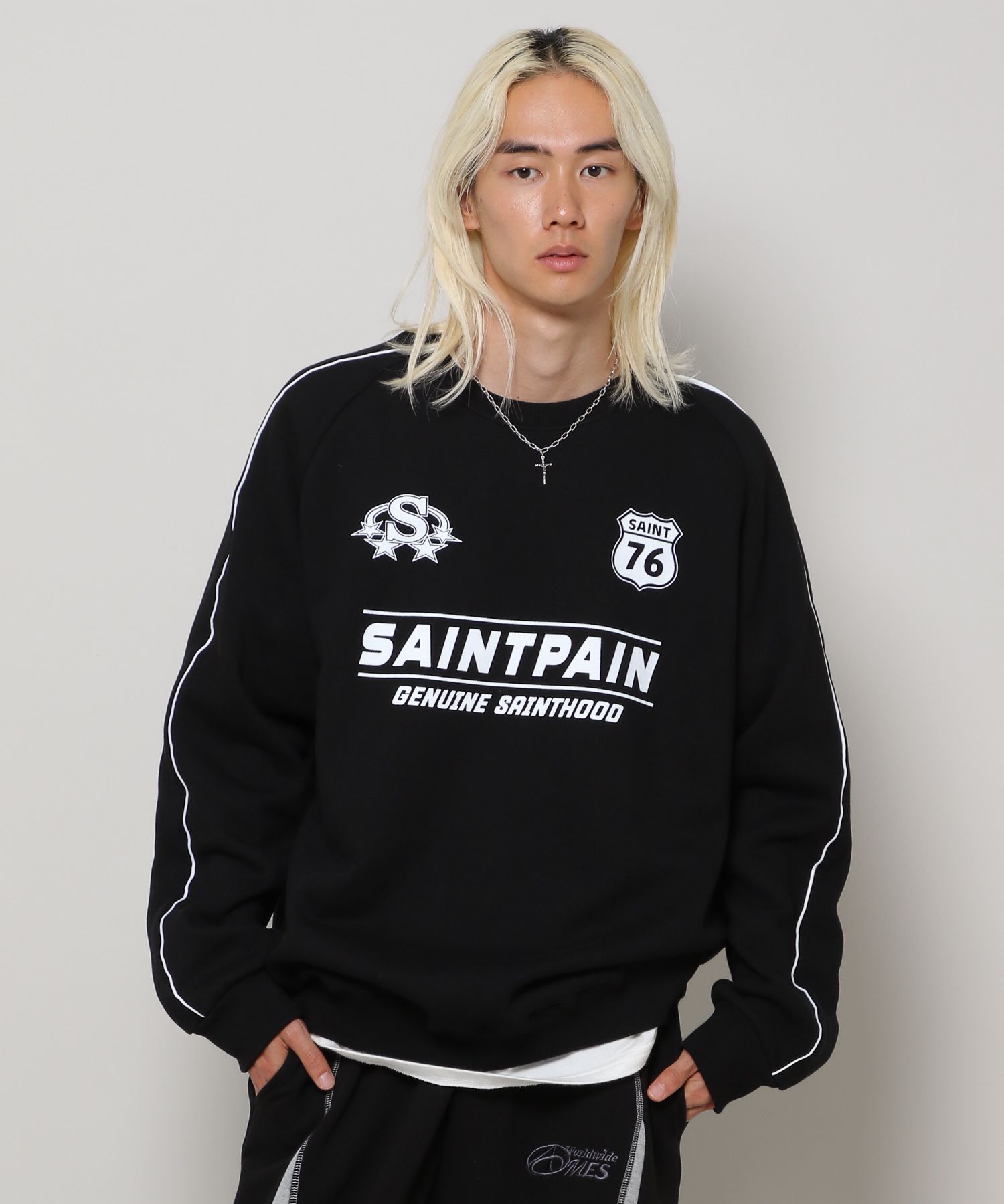 UNISEX】SAINTPAIN／LEAGUE プルオーバー（裏起毛） 2985708-