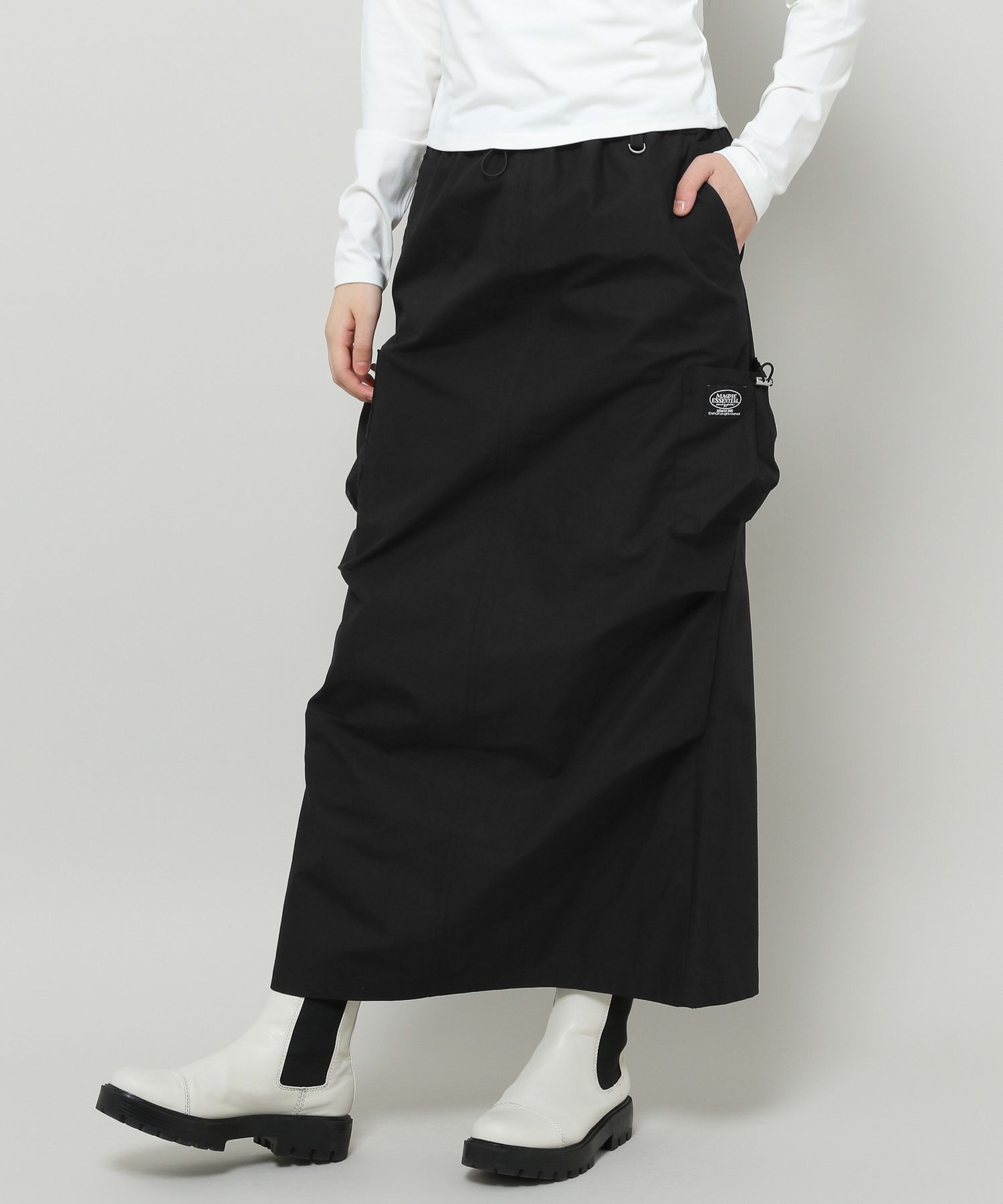 お気に入り】 スカート MAGPIE ROBIN／ストリングカーゴ スカート