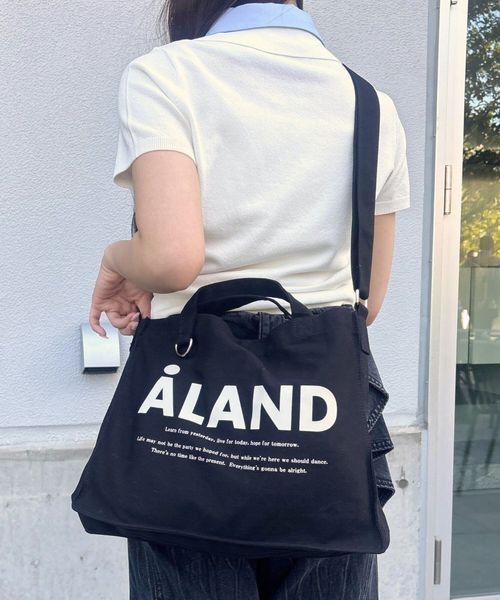 新色追加【UNISEX】ALAND/横長Dリングトート シルバー ALグッズ ALAND エーランド 327199 韓国通販 ドットエスティ 新色追加【UNISEX】ALAND/横長Dリングトート シルバー ALグッズ ALAND エーランド 327199 韓国通販 ドットエスティ
