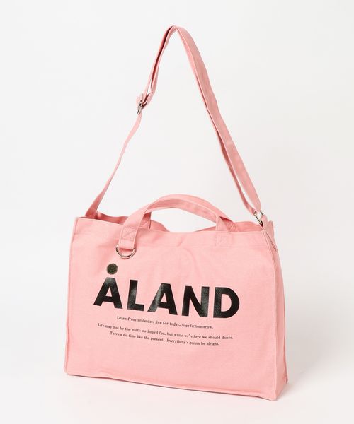 新色追加【UNISEX】ALAND/横長Dリングトート ピンク ALグッズ ALAND エーランド 327199 韓国通販 ドットエスティ 新色追加【UNISEX】ALAND/横長Dリングトート ピンク ALグッズ ALAND エーランド 327199 韓国通販 ドットエスティ