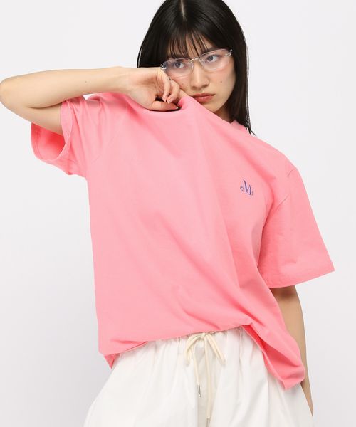 【UNISEX】MUCENT/ラウンドロゴT ピンク L ユニインナー ALAND エーランド 328441 韓国通販 ドットエスティ 【UNISEX】MUCENT/ラウンドロゴT ピンク L ユニインナー ALAND エーランド 328441 韓国通販 ドットエスティ