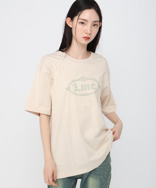 【UNISEX】LMC/GOTHIC OVAL TEE イエロー L ユニインナー ALAND エーランド 328555 韓国通販 ドットエスティ 【UNISEX】LMC/GOTHIC OVAL TEE イエロー L ユニインナー ALAND エーランド 328555 韓国通販 ドットエスティ