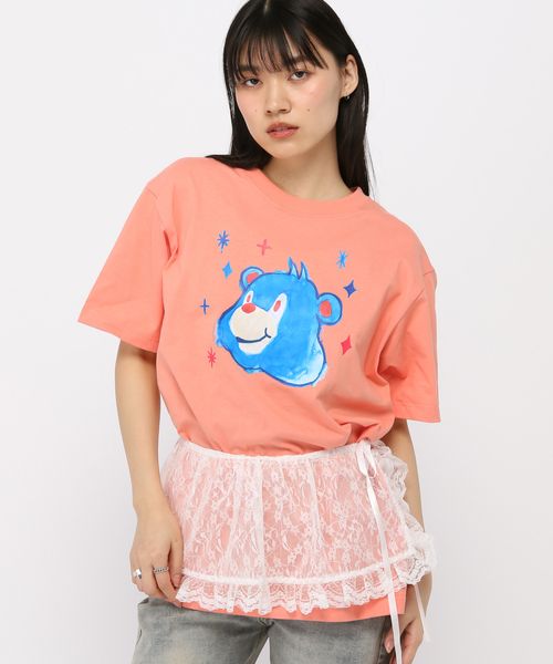 【UNISEX】LMC/ウォーターカラーベアT オレンジ L ユニインナー ALAND エーランド 328558 韓国通販 ドットエスティ 【UNISEX】LMC/ウォーターカラーベアT オレンジ L ユニインナー ALAND エーランド 328558 韓国通販 ドットエスティ