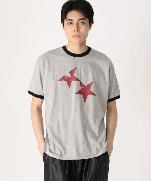 ★K-POPアイドル着用【UNISEX】CAVISH/ツインスターリンガーT グレー L ユニインナー ALAND エーランド 329890 韓国通販 ドットエスティ ★K-POPアイドル着用【UNISEX】CAVISH/ツインスターリンガーT グレー L ユニインナー ALAND エーランド 329890 韓国通販 ドットエスティ