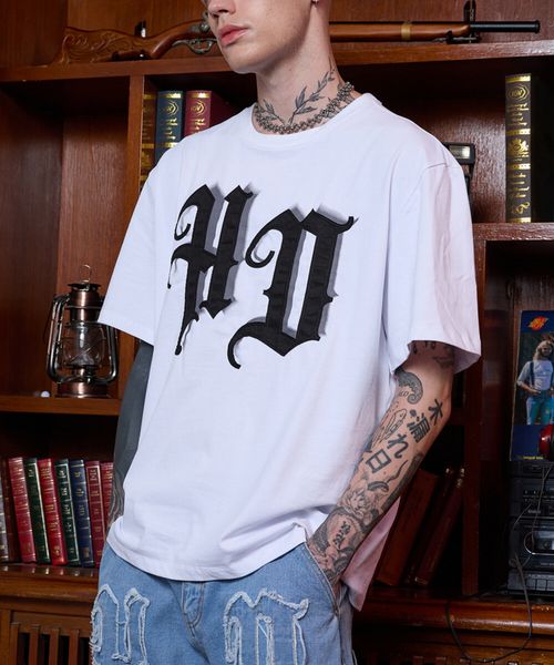 【UNISEX】HOODHOOD/Applique T ライトグレー L ユニインナー ALAND エーランド 450650 韓国通販 ドットエスティ 【UNISEX】HOODHOOD/Applique T ライトグレー L ユニインナー ALAND エーランド 450650 韓国通販 ドットエスティ