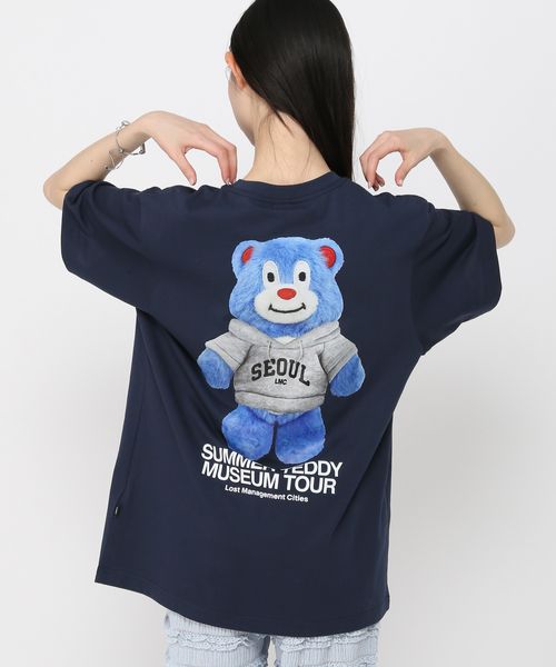 【UNISEX】LMC x ALAND/サマーTEDDY TEE ネイビー L ユニインナー ALAND エーランド 451252 韓国通販 ドットエスティ 【UNISEX】LMC x ALAND/サマーTEDDY TEE ネイビー L ユニインナー ALAND エーランド 451252 韓国通販 ドットエスティ
