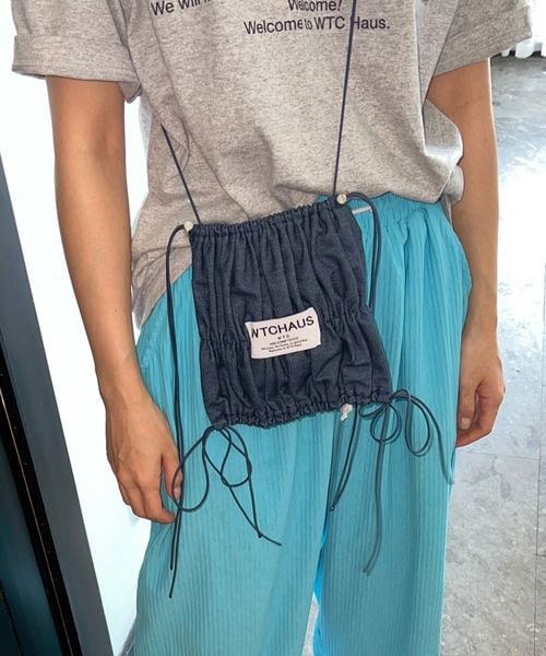 WELCOMETOCCC/PPIPP BAG ブルー 生活雑貨1 ALAND エーランド 451736 韓国通販 ドットエスティ WELCOMETOCCC/PPIPP BAG ブルー 生活雑貨1 ALAND エーランド 451736 韓国通販 ドットエスティ