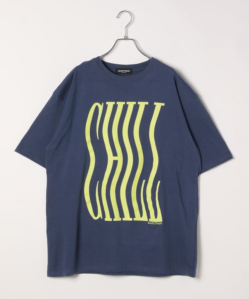 【UNISEX】SAINTPAIN/CHILL TEE ネイビー M メンズインナー ALAND エーランド 459180 韓国通販 ドットエスティ 【UNISEX】SAINTPAIN/CHILL TEE ネイビー M メンズインナー ALAND エーランド 459180 韓国通販 ドットエスティ