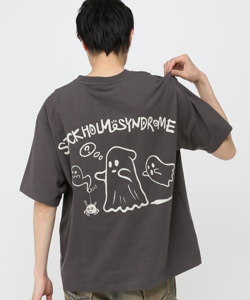 STOCKHOLM SYNDROME/ゴ−スト25TEE チャコールグレー FREE メンズインナー ALAND エーランド ストックホルムシンドローム 495356 韓国通販 ドットエスティ STOCKHOLM SYNDROME/ゴ−スト25TEE チャコールグレー FREE メンズインナー ALAND エーランド ストックホルムシンドローム 495356 韓国通販 ドットエスティ