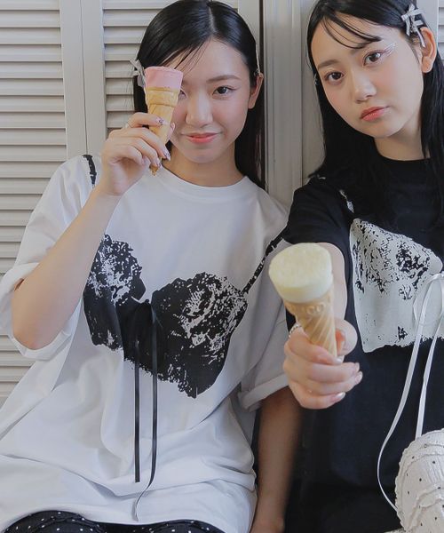 3.3 Field Trip/ビスチェプリントTシャツ ライトグレー FREE ウィメンズインナー ALAND エーランド 497809 韓国通販 ドットエスティ 3.3 Field Trip/ビスチェプリントTシャツ ライトグレー FREE ウィメンズインナー ALAND エーランド 497809 韓国通販 ドットエスティ