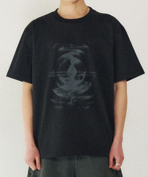 【UNISEX】SLOW ACID/DUNE WAVE T シルバー M ユニインナー ALAND エーランド 499019 韓国通販 ドットエスティ 【UNISEX】SLOW ACID/DUNE WAVE T シルバー M ユニインナー ALAND エーランド 499019 韓国通販 ドットエスティ
