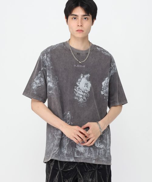3.3 Field Trip/スプレーペイントTEE シルバー M メンズインナー ALAND エーランド 575834 韓国通販 ドットエスティ 3.3 Field Trip/スプレーペイントTEE シルバー M メンズインナー ALAND エーランド 575834 韓国通販 ドットエスティ