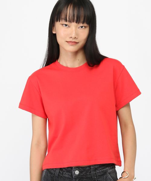 3.3 Field Trip/ミニマルTシャツ レッド FREE ウィメンズインナー ALAND エーランド 576492 韓国通販 ドットエスティ 3.3 Field Trip/ミニマルTシャツ レッド FREE ウィメンズインナー ALAND エーランド 576492 韓国通販 ドットエスティ
