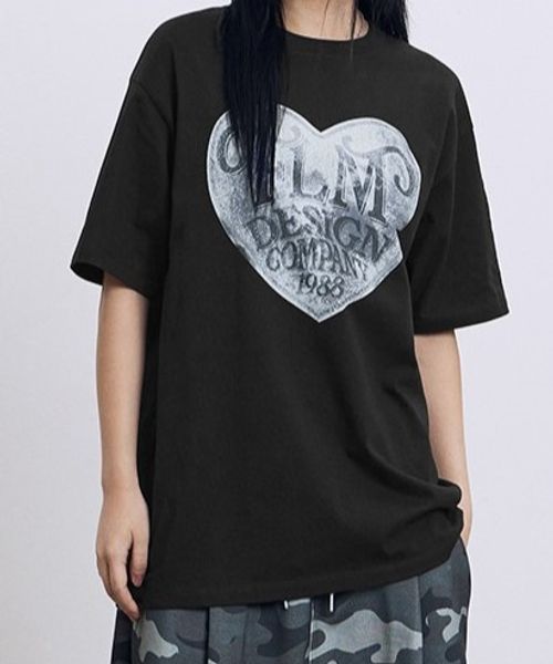 【UNISEX】Filluminate/VintageハートT シルバー S メンズインナー ALAND エーランド 577254 韓国通販 ドットエスティ 【UNISEX】Filluminate/VintageハートT シルバー S メンズインナー ALAND エーランド 577254 韓国通販 ドットエスティ