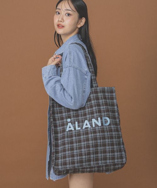 新色予約【UNISEX】ALAND/チェックマチトート ライトベージュ ALグッズ ALAND エーランド 577535 韓国通販 ドットエスティ 新色予約【UNISEX】ALAND/チェックマチトート ライトベージュ ALグッズ ALAND エーランド 577535 韓国通販 ドットエスティ