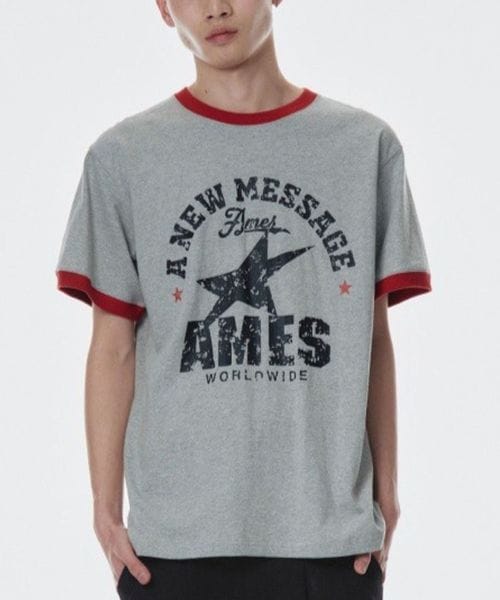 【UNISEX】AMES WORLDWIDE /ビンテージスターT グレー M ユニインナー ALAND エーランド 582281 韓国通販 ドットエスティ 【UNISEX】AMES WORLDWIDE /ビンテージスターT グレー M ユニインナー ALAND エーランド 582281 韓国通販 ドットエスティ