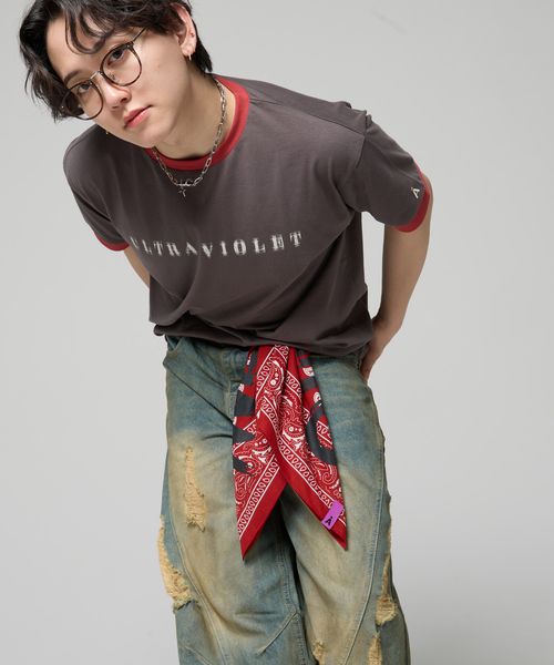 【ノベルティトレカ付】MASHIHO×ALAND/リンガーTシャツ チャコールグレー L ALグッズ ALAND エーランド 586658 韓国通販 ドットエスティ 【ノベルティトレカ付】MASHIHO×ALAND/リンガーTシャツ チャコールグレー L ALグッズ ALAND エーランド 586658 韓国通販 ドットエスティ