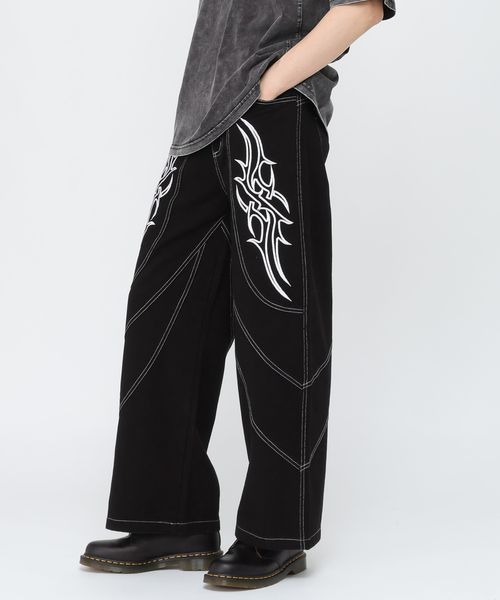 3.3 Field Trip/刺繍ステッチパンツ シルバー L メンズボトムス ALAND エーランド 587183 韓国通販 ドットエスティ 3.3 Field Trip/刺繍ステッチパンツ シルバー L メンズボトムス ALAND エーランド 587183 韓国通販 ドットエスティ