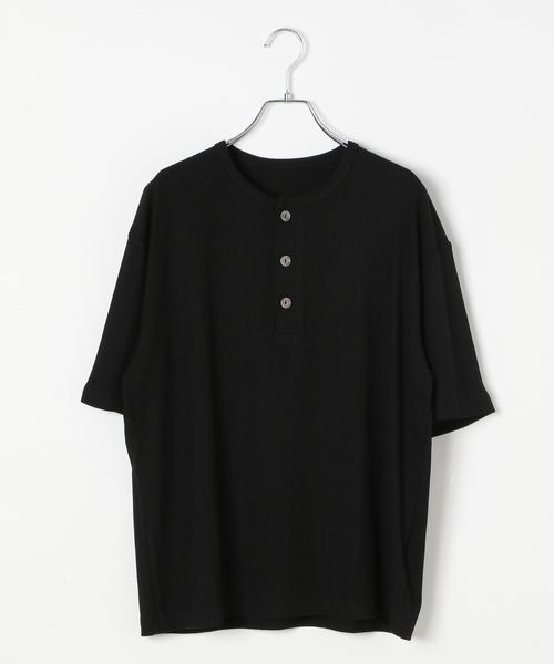 3.3 Field Trip/ヘンリールーズTシャツ シルバー L メンズインナー ALAND エーランド 587197 韓国通販 ドットエスティ 3.3 Field Trip/ヘンリールーズTシャツ シルバー L メンズインナー ALAND エーランド 587197 韓国通販 ドットエスティ