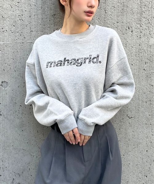 【日本ALAND限定】MAHAGRID/ペイズリーロゴ プルオーバー グレー FREE ユニインナー ALAND エーランド 597554 韓国通販 ドットエスティ 【日本ALAND限定】MAHAGRID/ペイズリーロゴ プルオーバー グレー FREE ユニインナー ALAND エーランド 597554 韓国通販 ドットエスティ