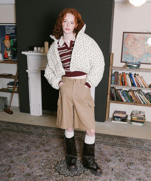 3.3 Field Trip/ロープカラーハーフパンツ ブラウン FREE ウィメンズボトムス ALAND エーランド 598413 韓国通販 ドットエスティ 3.3 Field Trip/ロープカラーハーフパンツ ブラウン FREE ウィメンズボトムス ALAND エーランド 598413 韓国通販 ドットエスティ