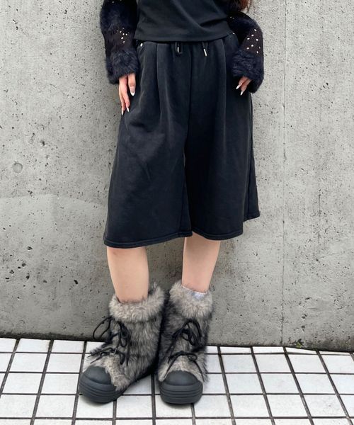 3.3 Field Trip/裏毛加工ハーフパンツ シルバー FREE ウィメンズボトムス ALAND エーランド 599190 韓国通販 ドットエスティ 3.3 Field Trip/裏毛加工ハーフパンツ シルバー FREE ウィメンズボトムス ALAND エーランド 599190 韓国通販 ドットエスティ