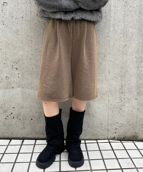 3.3 Field Trip/裏毛加工ハーフパンツ ライトベージュ FREE ウィメンズボトムス ALAND エーランド 599190 韓国通販 ドットエスティ 3.3 Field Trip/裏毛加工ハーフパンツ ライトベージュ FREE ウィメンズボトムス ALAND エーランド 599190 韓国通販 ドットエスティ