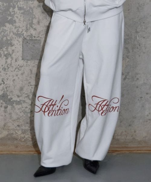 FANCY CLUB/アテンションスウェットパンツ ライトグレー FREE ウィメンズボトムス ALAND エーランド 611636 韓国通販 ドットエスティ FANCY CLUB/アテンションスウェットパンツ ライトグレー FREE ウィメンズボトムス ALAND エーランド 611636 韓国通販 ドットエスティ