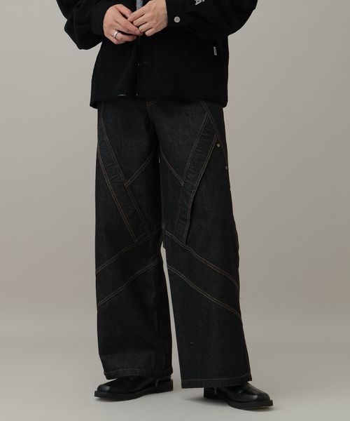 LAND MUSEUM/ベルティングデニム シルバー M メンズボトムス ALAND エーランド 612854 韓国通販 ドットエスティ LAND MUSEUM/ベルティングデニム シルバー M メンズボトムス ALAND エーランド 612854 韓国通販 ドットエスティ