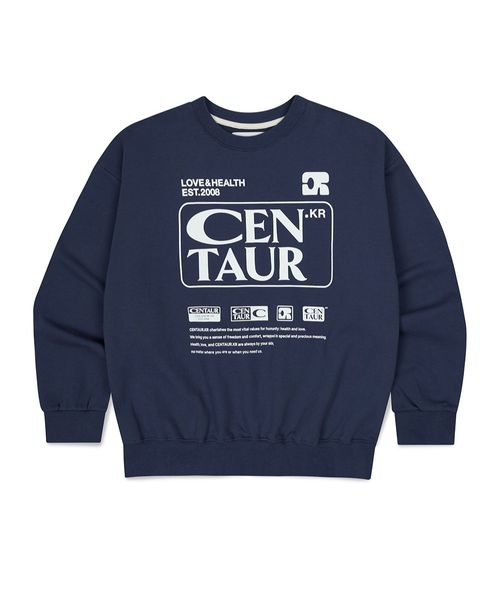 【UNISEX】CENTAUR／オールアバウトプルオーバー（ウラケ） ネイビー S ユニインナー ALAND エーランド 625277 韓国通販 ドットエスティ