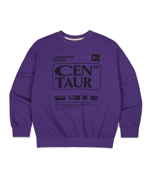 【UNISEX】CENTAUR／オールアバウトプルオーバー（ウラケ） パープル S ユニインナー ALAND エーランド 625277 韓国通販 ドットエスティ