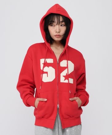 一部再入荷【UNISEX】AMES WORLDWIDE ／52アップリケフードジップ 