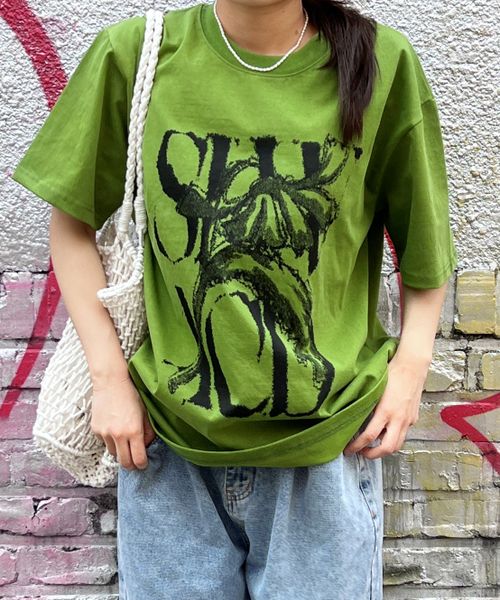 新色追加【UNISEX】SLOW ACID/RUSTY LOGO T グリーン M ユニインナー ALAND エーランド 908785 韓国通販 ドットエスティ 新色追加【UNISEX】SLOW ACID/RUSTY LOGO T グリーン M ユニインナー ALAND エーランド 908785 韓国通販 ドットエスティ