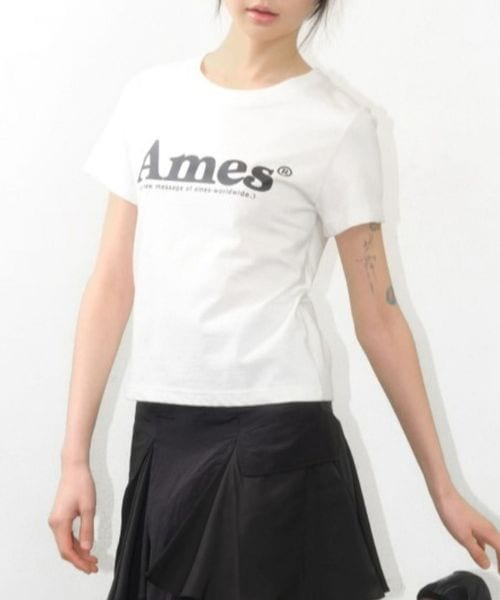 新色追加【UNISEX】AMES WORLDWIDE/ベーシックロゴT ライトグレー M ユニインナー ALAND エーランド 966111 韓国通販 ドットエスティ 新色追加【UNISEX】AMES WORLDWIDE/ベーシックロゴT ライトグレー M ユニインナー ALAND エーランド 966111 韓国通販 ドットエスティ