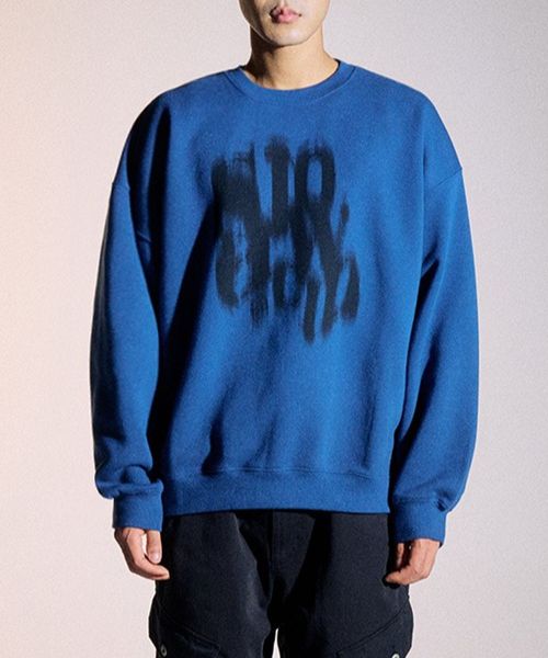 新色追加【UNISEX】SLOW ACID/BLURRYLOGOプルオーバー(ウラケ) ダークブルー M ユニインナー ALAND エーランド 978905 韓国通販 ドットエスティ 新色追加【UNISEX】SLOW ACID/BLURRYLOGOプルオーバー(ウラケ) ダークブルー M ユニインナー ALAND エーランド 978905 韓国通販 ドットエスティ