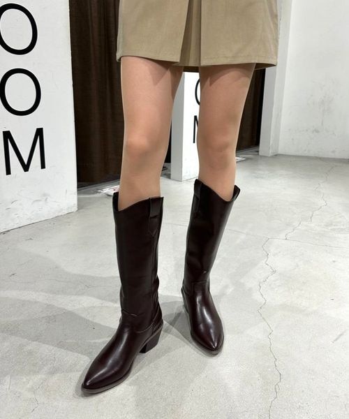 MONTANA モンタナ ウエスタンブーツ カウボーイ ロングブーツ 本