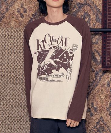 ◆24SS NASTYKICK Pitchy ラグランTシャツ/3色◆ A'GEM/9 × .kom 『NASTY KICK/ナスティー キック』 Pitchy
