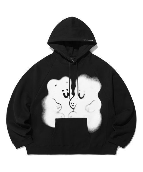 【UNISEX】niceghostclub/BIGグミベア フーディー(裏起毛) シルバー S ユニインナー ALAND エーランド 984101 韓国通販 ドットエスティ 【UNISEX】niceghostclub/BIGグミベア フーディー(裏起毛) シルバー S ユニインナー ALAND エーランド 984101 韓国通販 ドットエスティ