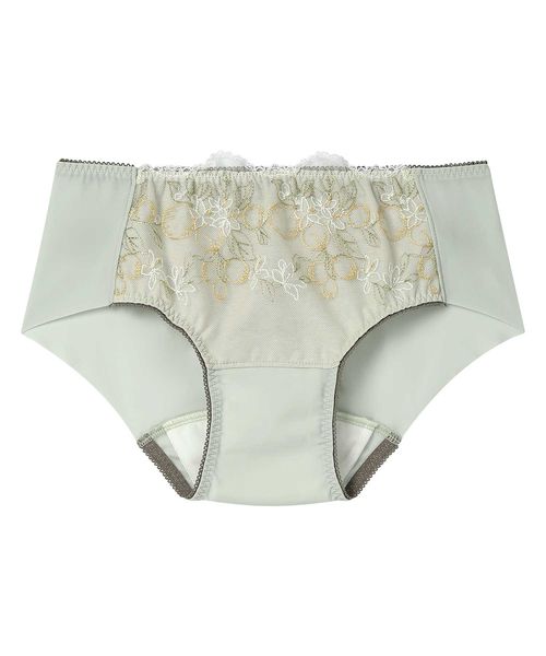 AMPHI 【アンフィ】BRAGENIC 脇高細見えタイプ サニタリーショーツ/PMI053 グリーン インティメイト アンフィ 253706 and ST アンドエスティ(旧ドットエスティ) AMPHI 【アンフィ】BRAGENIC 脇高細見えタイプ サニタリーショーツ/PMI053 グリーン インティメイト アンフィ 253706 and ST アンドエスティ(旧ドットエスティ)