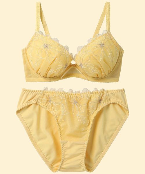 AMPHI 【アンフィ】ブラジャー ショーツセット/BCC231 イエロー 31インチ インティメイト アンフィ 253739 and ST アンドエスティ(旧ドットエスティ) AMPHI 【アンフィ】ブラジャー ショーツセット/BCC231 イエロー 31インチ インティメイト アンフィ 253739 and ST アンドエスティ(旧ドットエスティ)