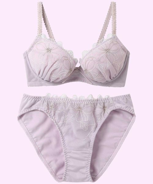 AMPHI 【アンフィ】ブラジャー ショーツセット/BCC231 パープル インティメイト アンフィ 253739 and ST アンドエスティ(旧ドットエスティ) AMPHI 【アンフィ】ブラジャー ショーツセット/BCC231 パープル インティメイト アンフィ 253739 and ST アンドエスティ(旧ドットエスティ)