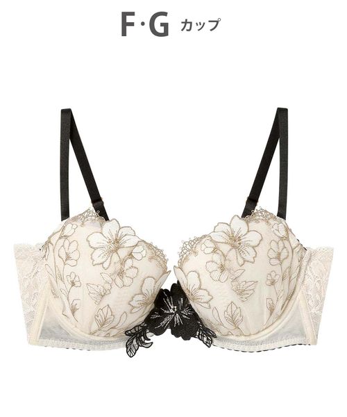 AMPHI 【アンフィ】Hold Day Bra ブラジャー/BYJ396(F-G) オフホワイト インティメイト アンフィ 452303 and ST アンドエスティ（旧ドットエスティ）