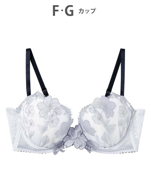 AMPHI 【アンフィ】Hold Day Bra ブラジャー/BYJ396(F-G) ライトグレー インティメイト アンフィ 452303 and ST アンドエスティ(旧ドットエスティ) AMPHI 【アンフィ】Hold Day Bra ブラジャー/BYJ396(F-G) ライトグレー インティメイト アンフィ 452303 and ST アンドエスティ(旧ドットエスティ)