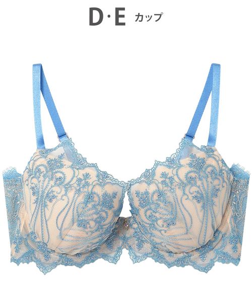 AMPHI 【アンフィ】Hold Day Bra ブラジャー/BYJ301(D-E) ライトブルー インティメイト アンフィ 571586 and ST アンドエスティ(旧ドットエスティ) AMPHI 【アンフィ】Hold Day Bra ブラジャー/BYJ301(D-E) ライトブルー インティメイト アンフィ 571586 and ST アンドエスティ(旧ドットエスティ)