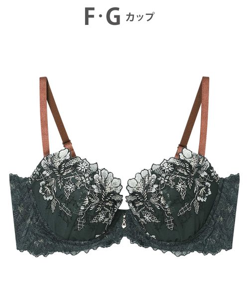 AMPHI 【アンフィ】Hold Day Bra ブラジャー/BYJ305(F-G) グリーン インティメイト アンフィ 622409 and ST アンドエスティ(旧ドットエスティ) AMPHI 【アンフィ】Hold Day Bra ブラジャー/BYJ305(F-G) グリーン インティメイト アンフィ 622409 and ST アンドエスティ(旧ドットエスティ)