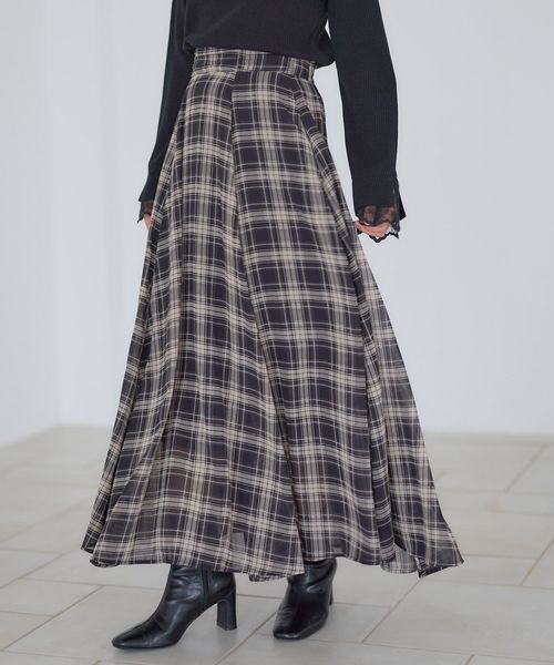 Andemiu 【WEB限定/最終入荷】アソートガラエアリースカート パープル 29インチ ウィメンズボトムス アンデミュウ 103208 and ST アンドエスティ(旧ドットエスティ) Andemiu 【WEB限定/最終入荷】アソートガラエアリースカート パープル 29インチ ウィメンズボトムス アンデミュウ 103208 and ST アンドエスティ(旧ドットエスティ)